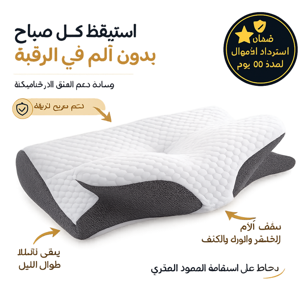 RahaTherapy™ Ergonomic Support Pillow